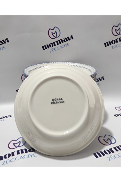 Güral Güral Porcelain Digital 14 cm (Small) 12 Pieces Sup Bowl