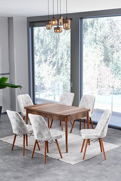 Hardalım Consept Manolya Barok 80x130 Açılabilir Yemek Masası, Yemek Masa Tak...