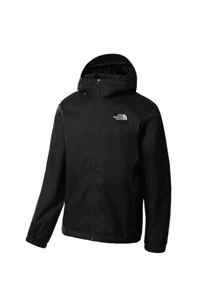 THE NORTH FACE معطف أسود بغطاء للرأس للرجال من Quest