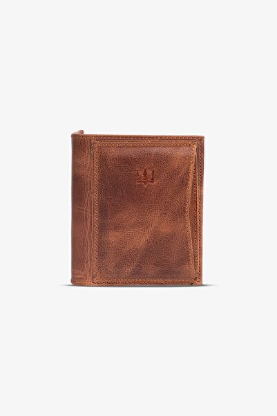 Getto Deri Resto Hakiki Deri Kişiye Özel İsim Baskılı Cüzdan