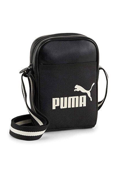 Puma حقيبة كتف سوداء من كامبكس كومباكت (090954-01)