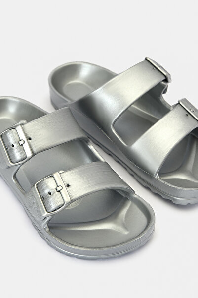 Penti Plassy Gümüş Rengi Terlik