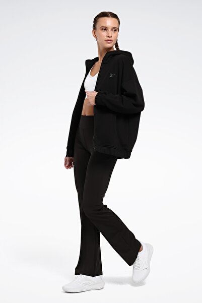 Reebok NEW ID REG FZ Siyah Kadın Eşofman Üstü