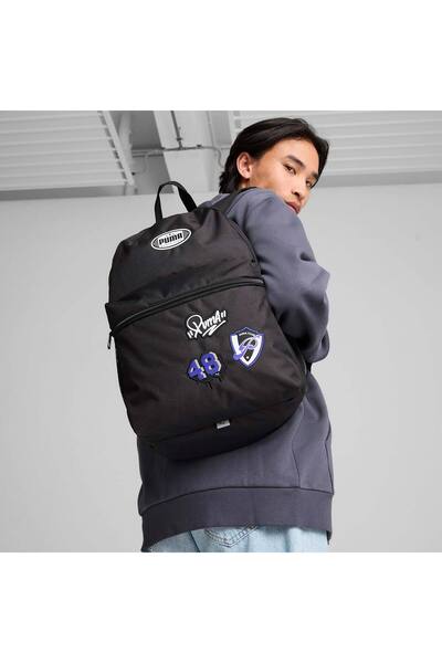 Puma Patch Black Backpack (090803-01)