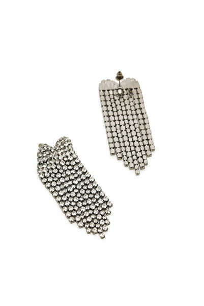 Nine West SHINYHEART 5FX Gri Kadın Küpe