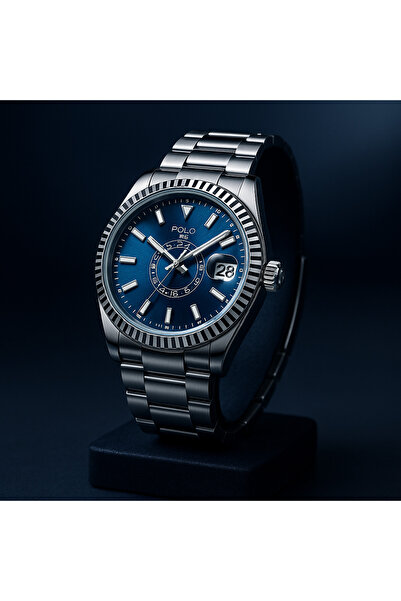 G Sport POLO Rolex Model Çelik Kordon Erkek Kol Saati