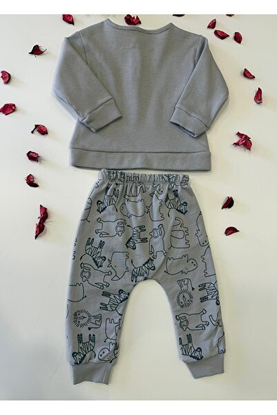 HappyMom Aslan Armalı 2'li Erkek Takım