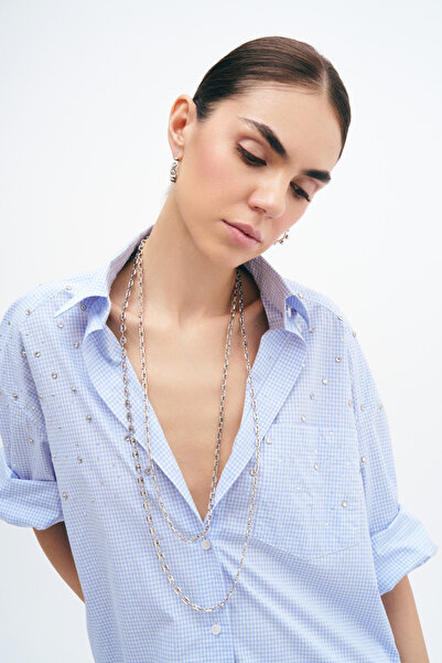 Mon Reve Victoria Gümüş Kaplama Zirkon Halka Küpe