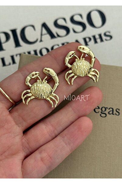 MioArt Deniz Temalı Yengeç/Akrep Küpe