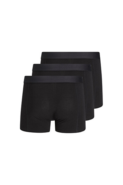 Jack & Jones Ανδρικά μαύρα μπόξερ 3 τεμαχίων (12198852-B)