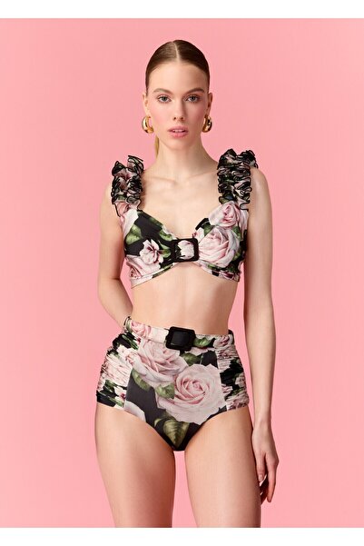 Nur Karaata Lily Top Bloom Bikini Set