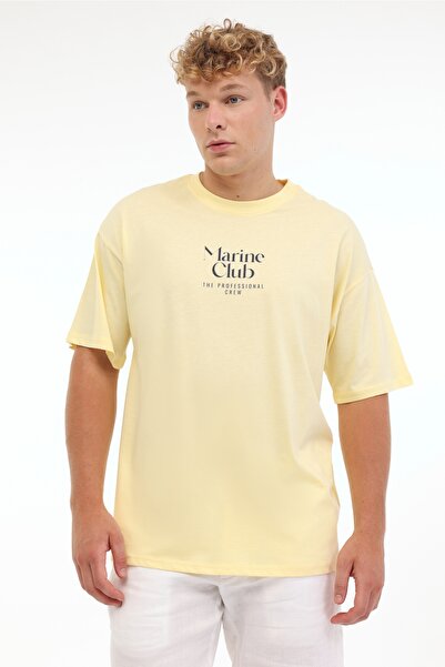 Kinetix ML NACOT 11HS103 5FX Sarı Erkek Kısa Kol T-Shirt