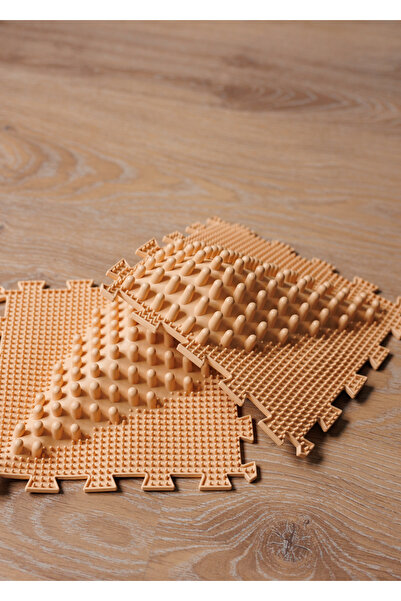 Ortohalı 2 Modüllü Dalga Ortopedik Halı Çocuk Duyu Matları Puzzle Çocuk Masaj Halıları Oh021