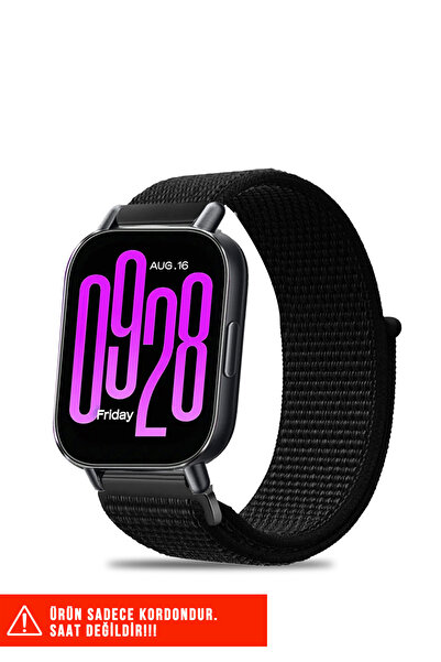 Nezih Case Redmi Watch 5 Active / Redmi Watch 5 Lite Uyumlu Hasır Örgü Cırtlı...