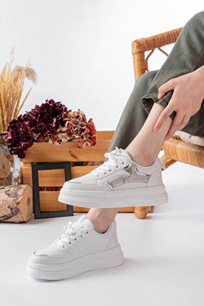 NOVELLAM SHOES Εγγυημένα αθλητικά παπούτσια Armando White Daily Orthopedic Γυ...