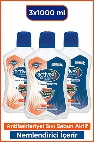 Activex Sıvı Sabun Aktif 3x1 LT