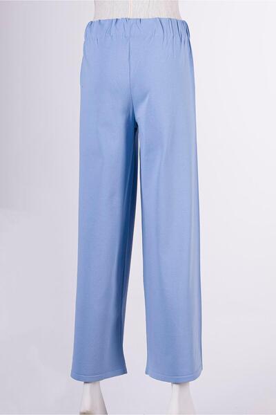 Invee Прямі трикотажні штани MAVİ