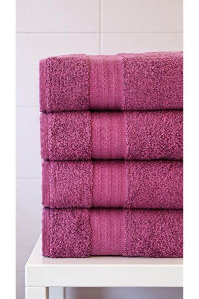 Denia Home Textile |   Evoa |   100% Cotton 4-Piece Hand / Face Towel Set