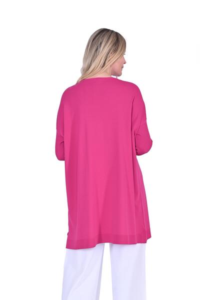 Invee Plain Tunic Fuchia