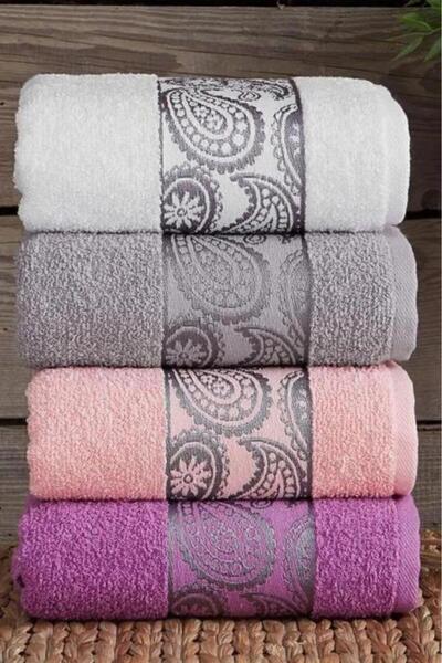 MODALİN 50 × 90 شال 4 مناشف