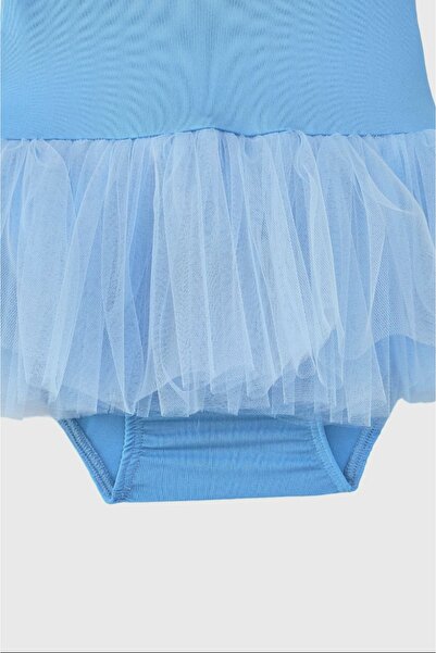 LULLY KİDS Girls' Sleeveless Tutu Skirted Ballet and Gymnastics Leotard