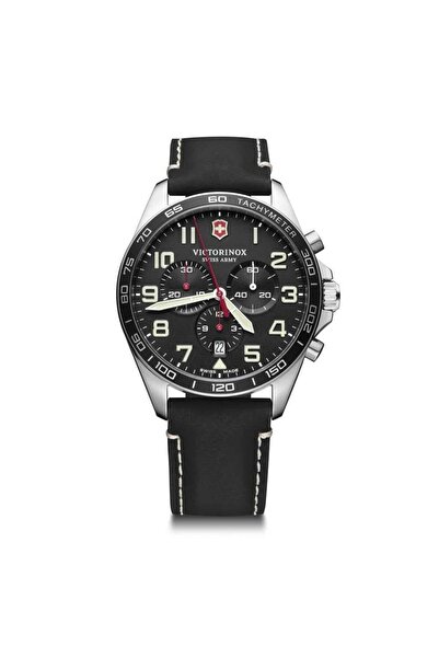 Victorinox 241852 ساعة يد رجالية كوارتز كرونو من فيلد فورس