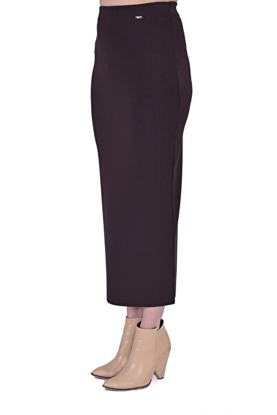 Invee Плетена пола тип молив КАФЯВА