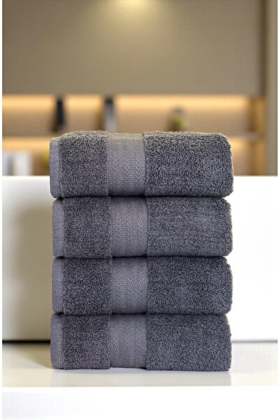 Denia Home Textile |   Evoa |   100% Cotton 4-Piece Hand / Face Towel Set