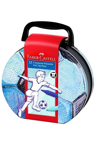 Faber Castell Eğlenceli Keçeli Kalem Futbol Topu 33 Renk
