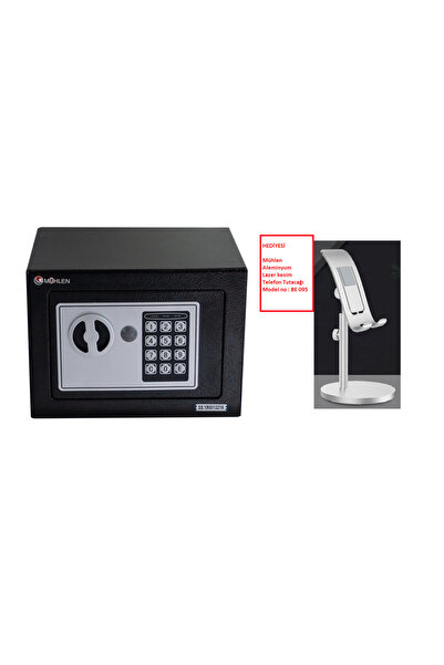 Mühlen MİNİK KÜÇÜK ÇELİK KASA 17 CM Schutz 17B Mini Boy Şifreli Çelik Kasa