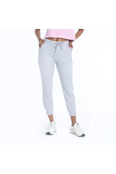 New Balance Nb Women Lifestyle Pants Wnp1974-ag Kadın Gri Eşofman Altı