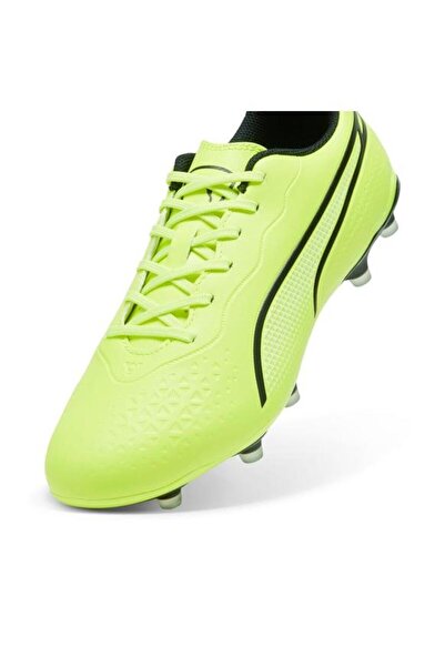 Puma KING MATCH FG/AG-ELECTRIC LIME- BLACK UNISEX KRAMPON