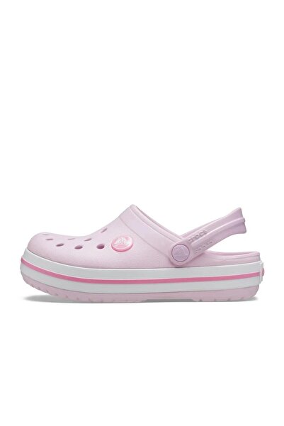 Crocs شبشب للأطفال باللون الوردي من Crocband Clog