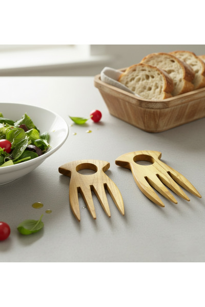 Dia Salad Mixer Wooden Decor Salad Spoon