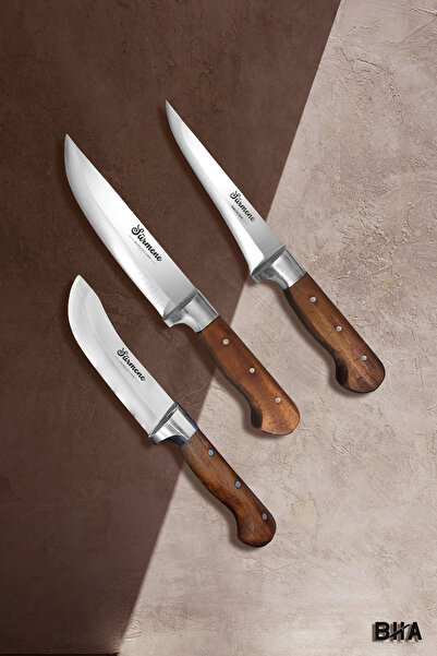 bha Sürmene BHA El Yapımı 3 Parça Doğrama Sıyırma Yüzme Geleneksel Mutfak ve ...