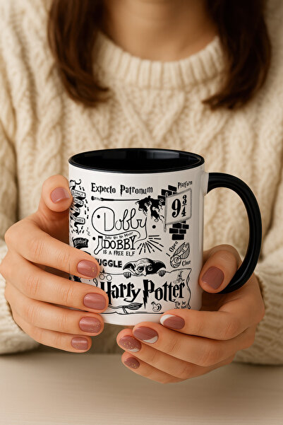 iyi fikirler Harry Potter Temalı Özel Tasarım Porselen Kupa Bardak