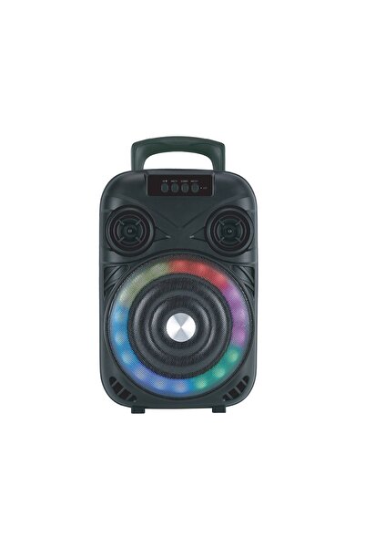 Piranha 7888 Kablosuz Partybox Rgb Bluetooth Hoparlör / Usb & Tf Kart & Mikrofon & 3.5mm Aux Jack Girişi