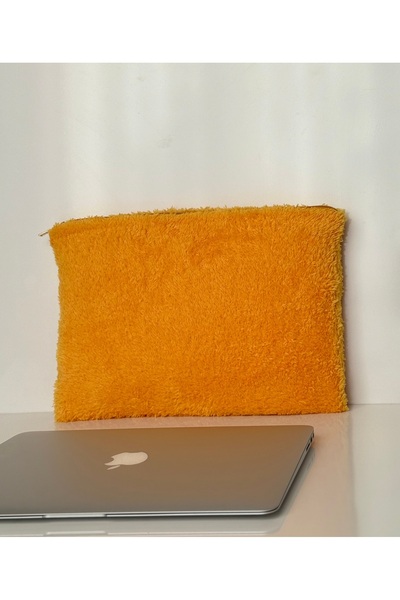 BABY KANGAROO Mustard Plush Unisex 13-14-15-16 Inch Compatible MacBook Case Notebook Laptop Bag