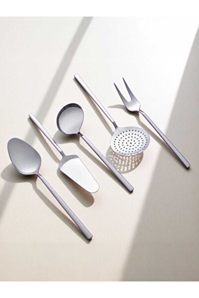 elfnur 5 Parça Yetkin Destino 18/10 Cr Ni Paslanmaz Çelik Servis Takımı