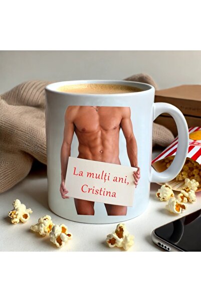 OEM Cana Personalizata, La Multi Ani, Cristina, 300 ml