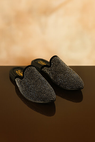 Behtah Kundura Жіночі капці з камінцями Жіночі капці Капці для приданого Зимові капці Капці для гостей