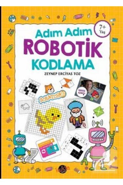 Kukla Yayınları Adım Adım Robotik Kodlama 7+ Yaş