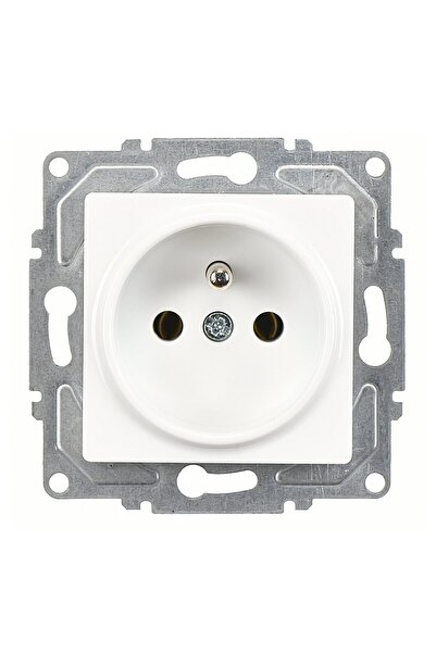 Günsan آلية مقبس UPS باللون الأبيض من Eqona