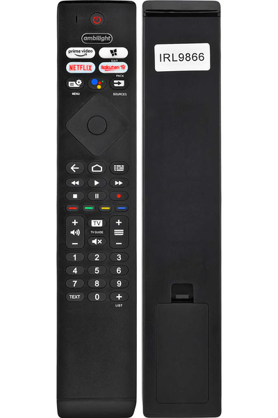 Philips SMARV TV KUMANDASI NETFLİX VE RAKUTEN-PRİME VİDEO TUŞLU UZAKTAN KUMANDA