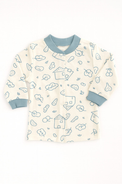 mini mia Pamuklu Yumuşak Rahat Kullanım Çıtçıtlı Bebek Pijama Takımı