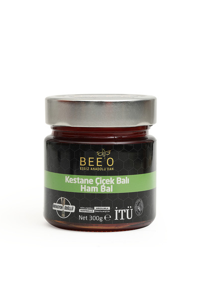 BEE'O Kestane Çiçek Balı (Ham Bal) 300 GR
