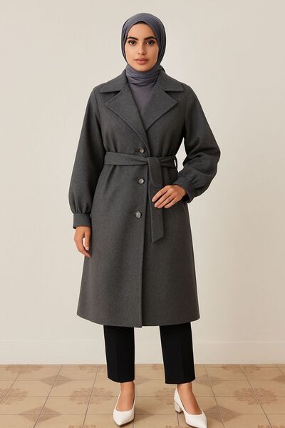 EMİRA LİFE BALLOON SLEEVE COAT