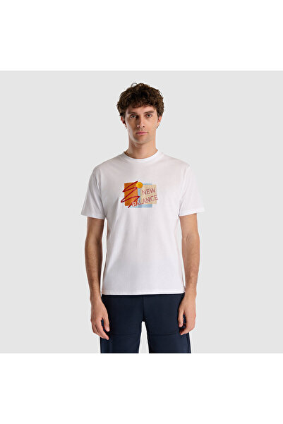 New Balance Mnt1511 White Men's T-Shirt