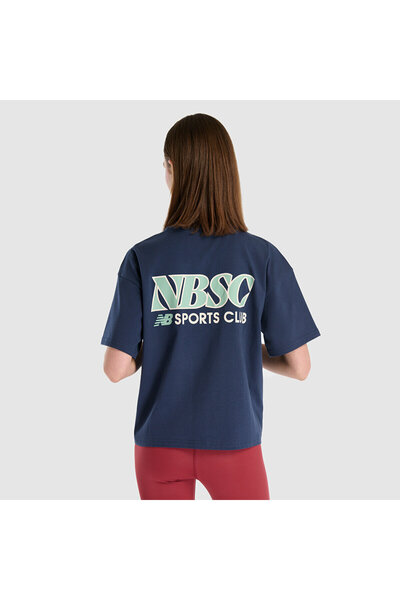 New Balance WNT1505 Lacivert Kadın Tişört