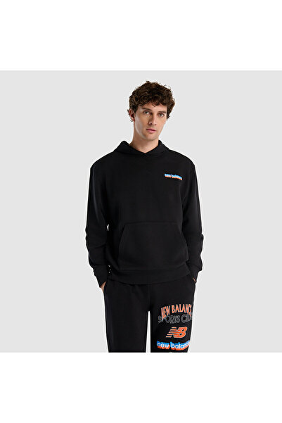New Balance MNH1533 Siyah Erkek Sweatshirt